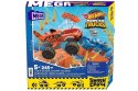 PROMO MEGA BLOKS Hot Wheels MT Tiger Shark Kaskaderski skok Zestaw klocków 245el HKF88 MATTEL