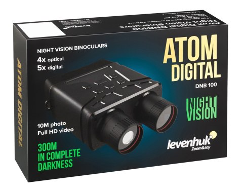 Cyfrowa Lornetka Noktowizyjna LEVENHUK Atom DNB100 Cyfrowa Lornetka Noktowizyjna LEVENHUK Atom DNB100