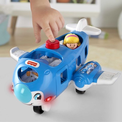 Fisher-Price Little People Samolot Małego Odkrywcy GXR92 MATTEL Fisher-Price Little People Samolot Małego Odkrywcy GXR92 MATTEL