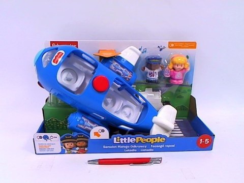 Fisher-Price Little People Samolot Małego Odkrywcy GXR92 MATTEL Fisher-Price Little People Samolot Małego Odkrywcy GXR92 MATTEL