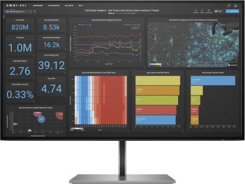 HP Z27q G3 QHD 68,6 cm (27") 2560 x 1440 px Quad HD monitor LED Srebrny HP Z27q G3 QHD 68,6 cm (27") 2560 x 1440 px Quad HD monitor LED Srebrny