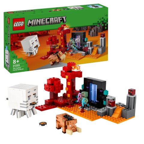 LEGO 21255 MINECRAFT Zasadzka w portalu do Netheru p4