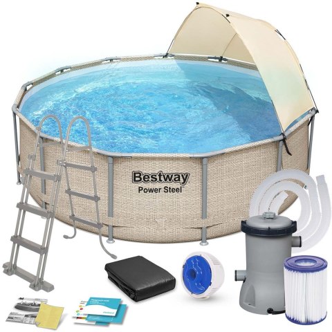 PROMO Basen stelażowy 396x107cm 5614V BESTWAY PROMO Basen stelażowy 396x107cm 5614V BESTWAY