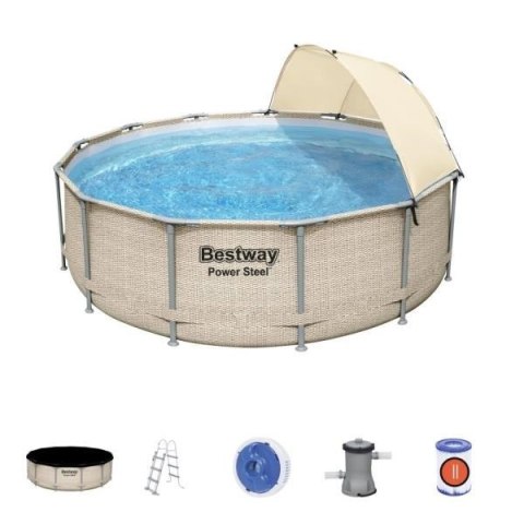 PROMO Basen stelażowy 396x107cm 5614V BESTWAY PROMO Basen stelażowy 396x107cm 5614V BESTWAY