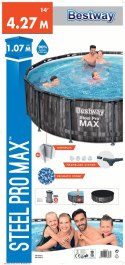 PROMO Basen stelażowy 427x107cm 5614Z BESTWAY