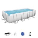 PROMO Basen stelażowy Steel Pro 488x244x122cm 56671 BESTWAY