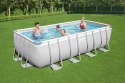 PROMO Basen stelażowy Steel Pro 488x244x122cm 56671 BESTWAY