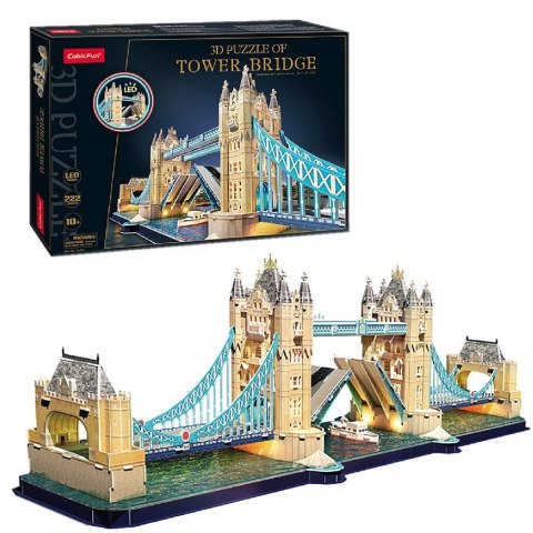 Puzzle 3D Tower Bridge LED L531h Cubic Fun Puzzle 3D Tower Bridge LED L531h Cubic Fun
