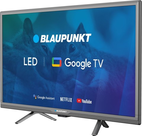 TV 24" Blaupunkt 24HBG5000S HD LED, GoogleTV, Dolby Digital, WiFi 2,4-5GHz, BT, czarny TV 24" Blaupunkt 24HBG5000S HD LED, GoogleTV, Dolby Digital, WiFi 2,4-5GHz, BT, czarny