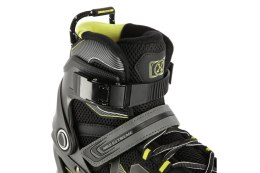 Łyżworolki NILS Extreme NA9157 czarno-złote rozm. 39