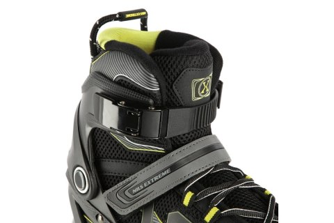 Łyżworolki NILS Extreme NA9157 czarno-złote rozm. 39 Łyżworolki NILS Extreme NA9157 czarno-złote rozm. 39
