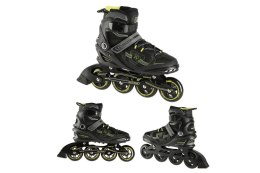 Łyżworolki NILS Extreme NA9157 czarno-złote rozm. 43