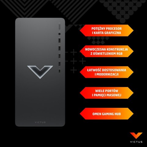 PC HP Victus 6J8G6EA TG02-0024nw R5-5600G/8GB/SSD 512GB/GTX 1650/Win 11 Mica Silver PC HP Victus 6J8G6EA TG02-0024nw R5-5600G/8GB/SSD 512GB/GTX 1650/Win 11 Mica Silver