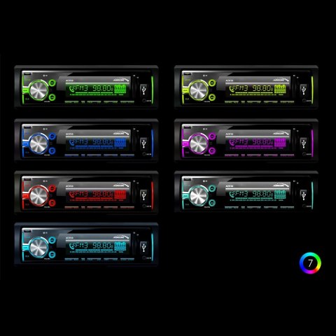 Radioodtwarzacz Audiocore AC9720 B MP3/WMA/USB/RDS/SD ISO Bluetooth Multicolor Radioodtwarzacz Audiocore AC9720 B MP3/WMA/USB/RDS/SD ISO Bluetooth Multicolor