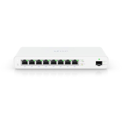 Ubiquiti UISP-S-EU | Switch | MicroPoP, 8x RJ45 1000Mb/s, 1x SFP, 110W Ubiquiti UISP-S-EU | Switch | MicroPoP, 8x RJ45 1000Mb/s, 1x SFP, 110W