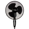 Wentylator podłogowy GreenBlue, 40W, 3 poziomy siły nawiewu, 1.25m wysokości 1,5m przewodu, z pilotem i timerem do 7,5h, GB580