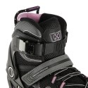 Łyżworolki NILS Extreme NA9157 czarno-fioletowe rozm. 42