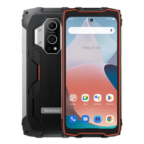 Smartphone Blackview BV9300 15080 mAh 12/256 Pomarańczowy (laser) Smartphone Blackview BV9300 15080 mAh 12/256 Pomarańczowy (laser)