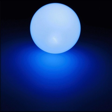 Solarna lampa GreenBlue, wolnostojąca, ogrodowa, kula 25x25x58cm, RGB LED, GB165 Solarna lampa GreenBlue, wolnostojąca, ogrodowa, kula 25x25x58cm, RGB LED, GB165