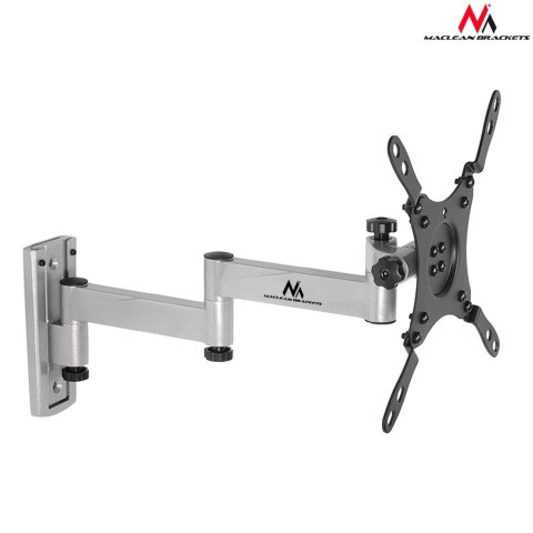 Uchwyt do TV Maclean, max VESA 200x200, zabezpieczenie zmiany położenia, 13-42", do 20kg, czarny, MC-675 Uchwyt do TV Maclean, max VESA 200x200, zabezpieczenie zmiany położenia, 13-42", do 20kg, czarny, MC-675