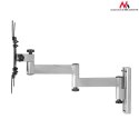 Uchwyt do TV Maclean, max VESA 200x200, zabezpieczenie zmiany położenia, 13-42", do 20kg, czarny, MC-675