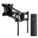 Uchwyt elektryczny do TV nad kominek Maclean, max VESA 600x400, pilot wifi, 37"-70", max 35kg, MC-891