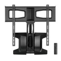 Uchwyt elektryczny do TV nad kominek Maclean, max VESA 600x400, pilot wifi, 37"-70", max 35kg, MC-891