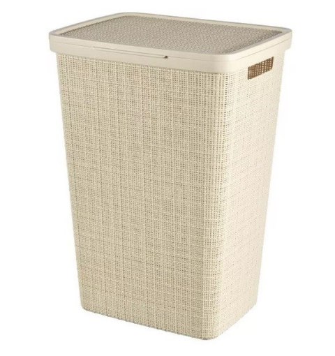 CURVER KOSZ NA BIELIZNĘ JUTE 58L /KREMOWY CURVER KOSZ NA BIELIZNĘ JUTE 58L /KREMOWY