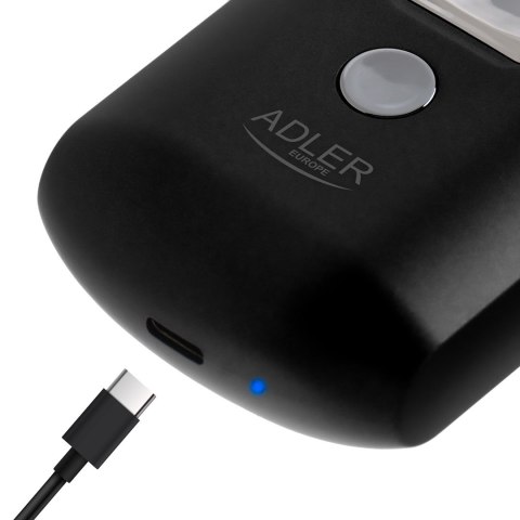 Golarka podróżna 2 głowicowa z USB Adler Golarka podróżna 2 głowicowa z USB Adler