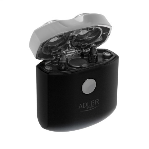 Golarka podróżna 2 głowicowa z USB Adler Golarka podróżna 2 głowicowa z USB Adler