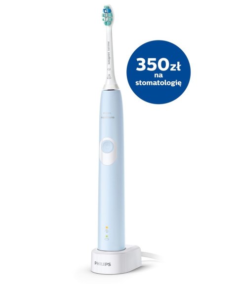 Philips | HX6803/04 | Sonicare ProtectiveClean 4300 Szczoteczka do zębów | Akumulator | Dla dorosłych | Liczba główek szczoteczk