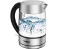 TEFAL | Czajnik | KI772D | Elektryczny | 2400 W | 1,7 l | Szkło | Podstawa obrotowa 360° | Stal nierdzewna/Czarny