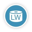 LW-LABELS 12X 50MM/WHITE 1X 220 PCS