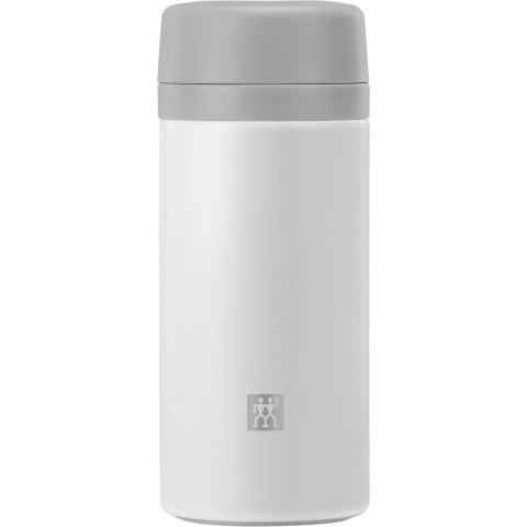 Pojemnik termiczny z zaparzaczem do herbaty i owoców Zwilling Thermo - Biały, 420 ml Pojemnik termiczny z zaparzaczem do herbaty i owoców Zwilling Thermo - Biały, 420 ml