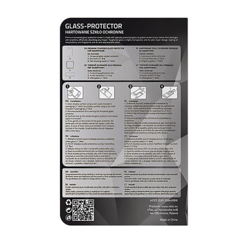 Qoltec Hartowane szkło ochronne PREMIUM do Apple iPhone 4/4s Qoltec Hartowane szkło ochronne PREMIUM do Apple iPhone 4/4s