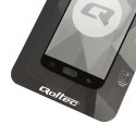 Qoltec Hartowane szkło ochronne PREMIUM do Samsung Galaxy A3 2017 | CZARNE