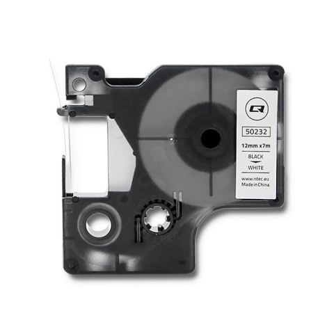 Qoltec Taśma do DYMO D1 45013| 12mm x 7m | Biała/ Czarny nadruk Qoltec Taśma do DYMO D1 45013| 12mm x 7m | Biała/ Czarny nadruk