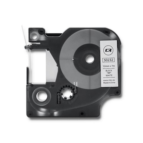 Qoltec Taśma do DYMO D1 45013| 12mm x 7m | Biała/ Czarny nadruk Qoltec Taśma do DYMO D1 45013| 12mm x 7m | Biała/ Czarny nadruk