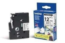 TZE-FX231 LAMINATED TAPE 12MM/8M BLACK ON WHITE