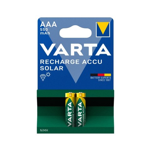 Akumulator VARTA AAA NiMH 550mAh SOLAR Akumulator VARTA AAA NiMH 550mAh SOLAR