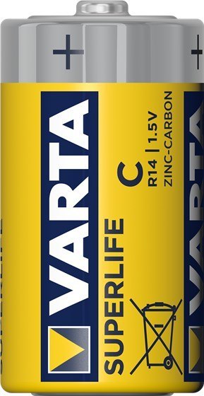 Bateria VARTA R14 SUPERLIFE 2szt./bl. Bateria VARTA R14 SUPERLIFE 2szt./bl.
