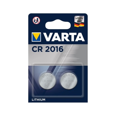 Bateria Varta Electronics CR2016 2szt 0970 Bateria Varta Electronics CR2016 2szt 0970