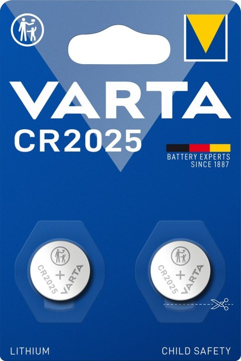 Bateria Varta Electronics CR2025 2szt 0969 Bateria Varta Electronics CR2025 2szt 0969