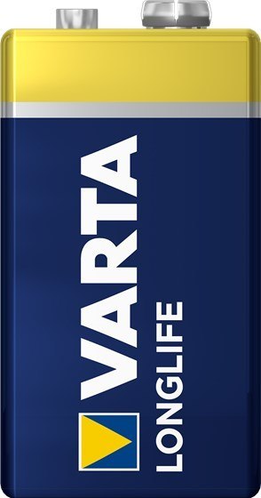 Bateria alkaliczna VARTA 9V LONGLIFE 1szt./bl. Bateria alkaliczna VARTA 9V LONGLIFE 1szt./bl.