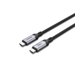 Kabel USB Unitek C14110GY-2M USB-C do ładowania PD 240W, 2metry