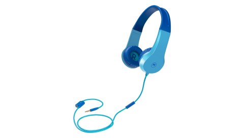 Motorola | Przewodowe słuchawki dla dzieci | Moto JR200 | Nauszny Wbudowany mikrofon | Nauszne | Wtyczka 3,5 mm | Niebieski Motorola | Przewodowe słuchawki dla dzieci | Moto JR200 | Nauszny Wbudowany mikrofon | Nauszne | Wtyczka 3,5 mm | Niebieski