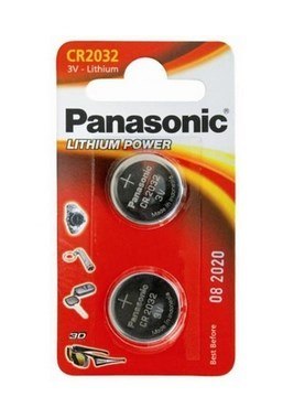 PANASONIC BATERIA CR 2032EP/2B PANASONIC BATERIA CR 2032EP/2B