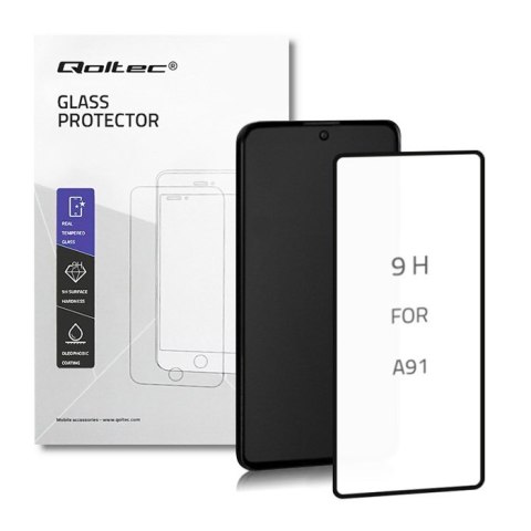 Qoltec Hartowane szkło ochronne PREMIUM do Samsung Galaxy Note 10 lite | 6D | Czarne | Pełne Qoltec Hartowane szkło ochronne PREMIUM do Samsung Galaxy Note 10 lite | 6D | Czarne | Pełne