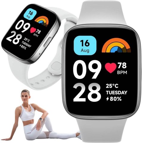 Smartwatch Xiaomi Redmi Watch 3 Active Szary Smartwatch Xiaomi Redmi Watch 3 Active Szary