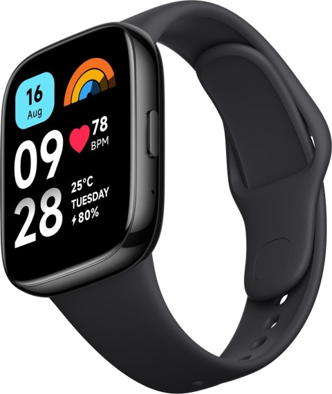 Smartwatch Xiaomi Redmi Watch 3 Active czarny Smartwatch Xiaomi Redmi Watch 3 Active czarny